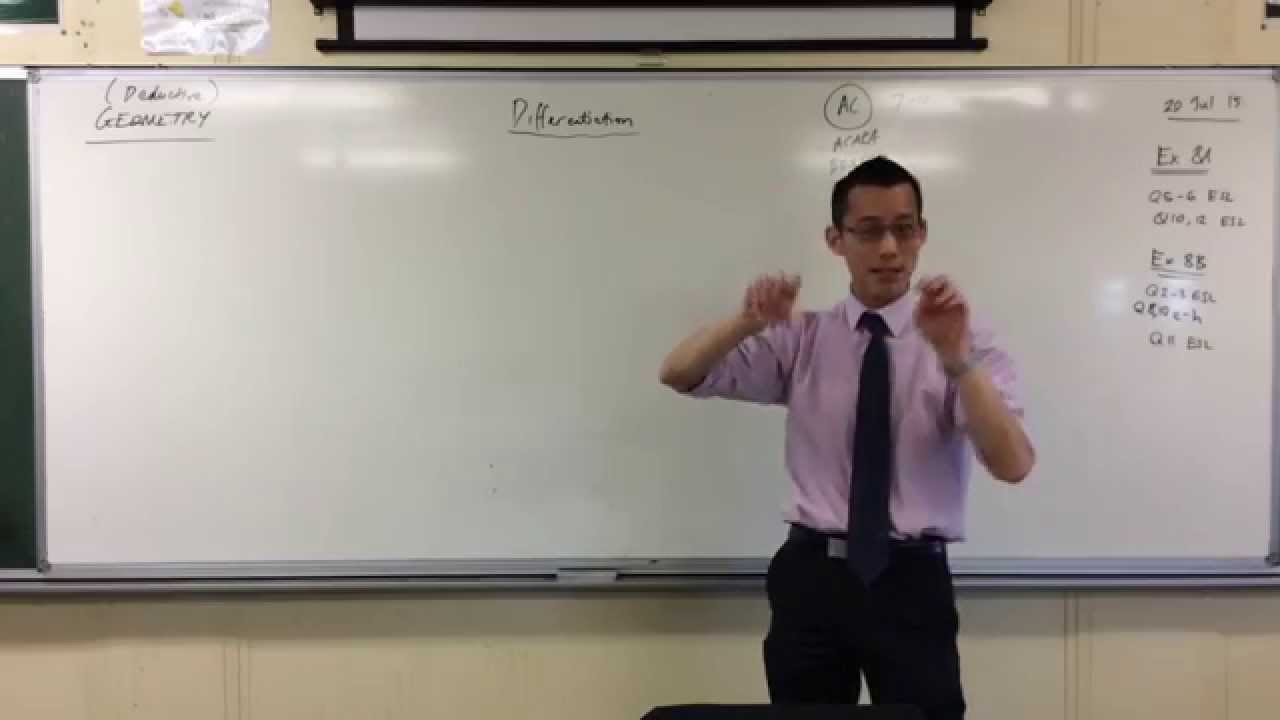 Deductive Geometry (1 of 3: Why is it part of our syllabus?)