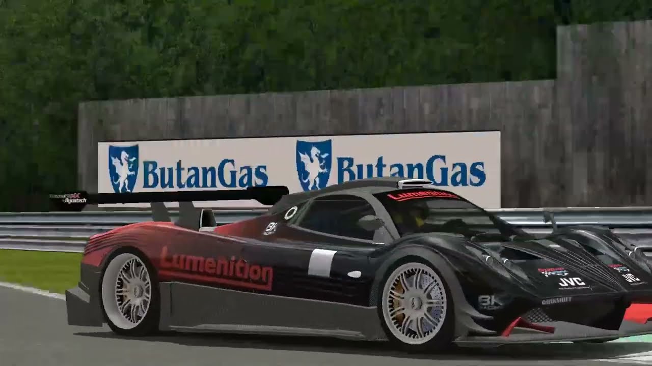 GTR2 - Pagani Zonda R Sound Mod Test