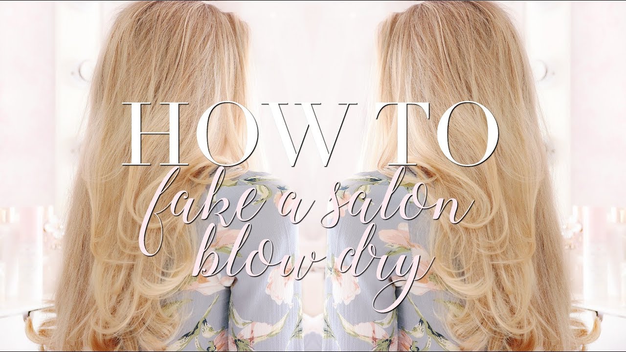 HOW TO FAKE A SALON BLOW DRY AT HOME | Freddy My Love