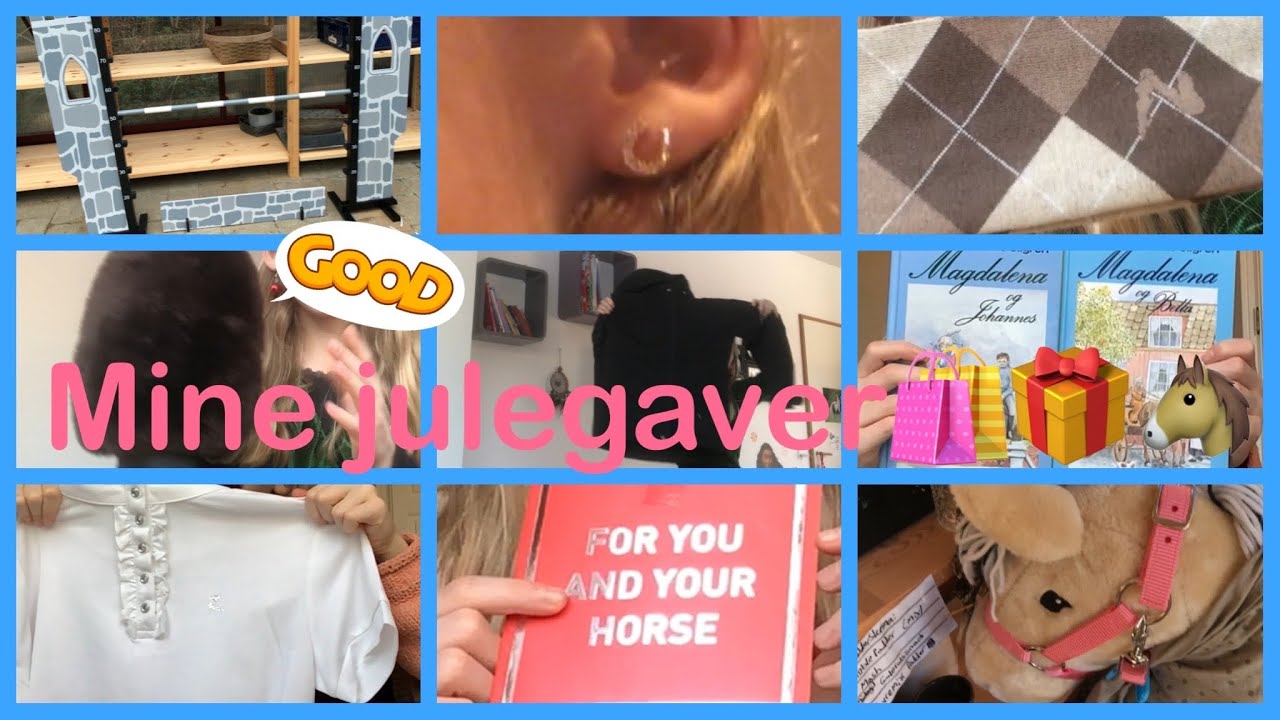 Julegave haul 2021!🛍🎁🪅🎊-Kun hesteting