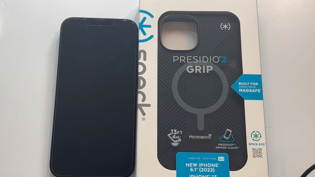 Speck Presidio Grip 2 with MagSafe Case for Apple iPhone 14 Unboxing and Review