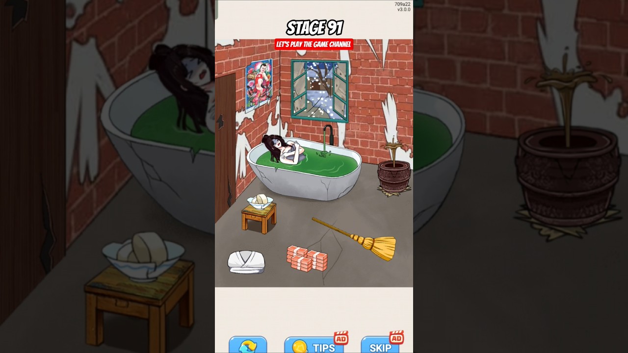 Crazy Brain Puzzle: Broken House Girl walkthrough #games #crazybrainpuzzle