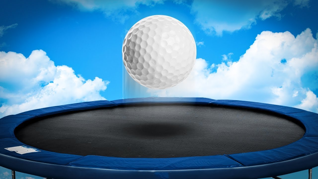 *Новое* мини-поле для гольфа с прыжками! (Golf It!)