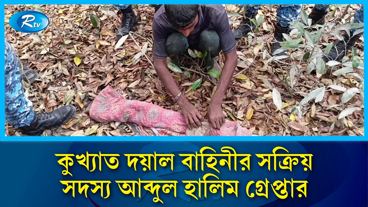 কুখ্যাত দয়াল বাহিনীর সক্রিয় সদস্য আব্দুল হালিম গ্রেপ্তার | Rtv News