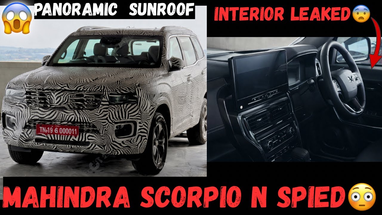 FACELIFT CONFIRMED?🔥| Scorpio N Facelift 2026 SPIED😍Scorpio Facelift Spied! 2026 Model Leaks Details