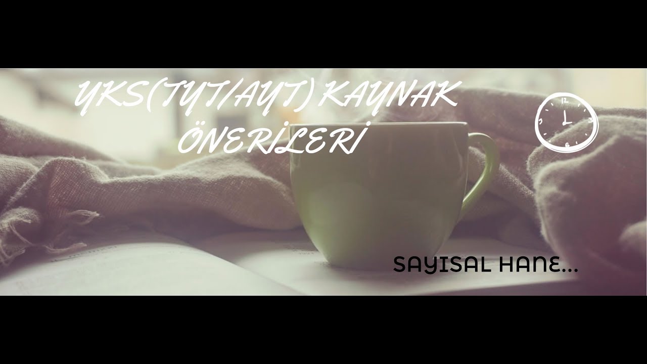 YKS 2020 (TYT/AYT) KAYNAK ÖNERİLERİ | SAYISAL HANE