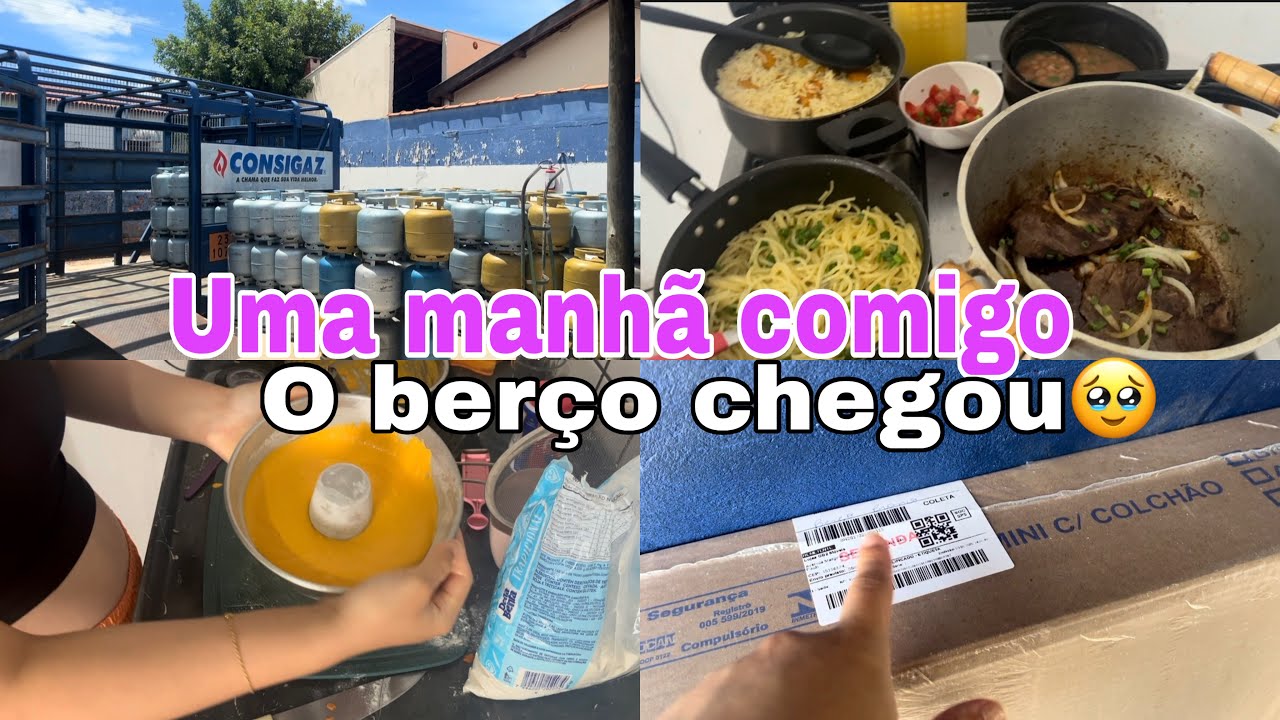 UMA INSCRITA ME SURPREENDEU COM UM BERÇO||ESTOU MUITO FELIZ ||UMA MANHÃ COMIGO