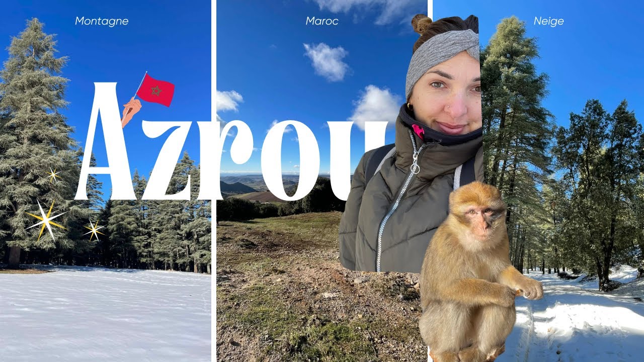 VLOG : escapade SOLO &agrave; AZROU (ma plus belle et ma pire rencontre en un week-end...) #vlogmaroc