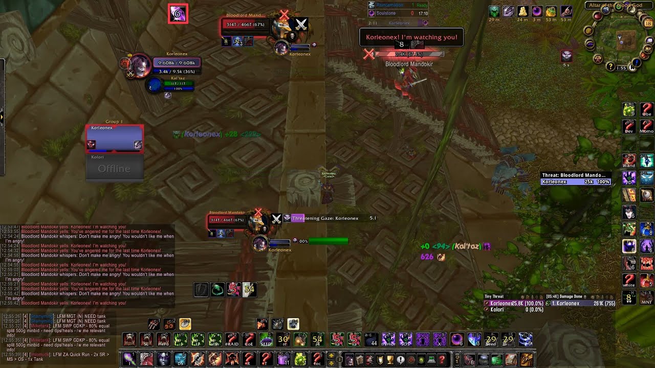 NEW ZG Raptor solo Warlock lvl 70