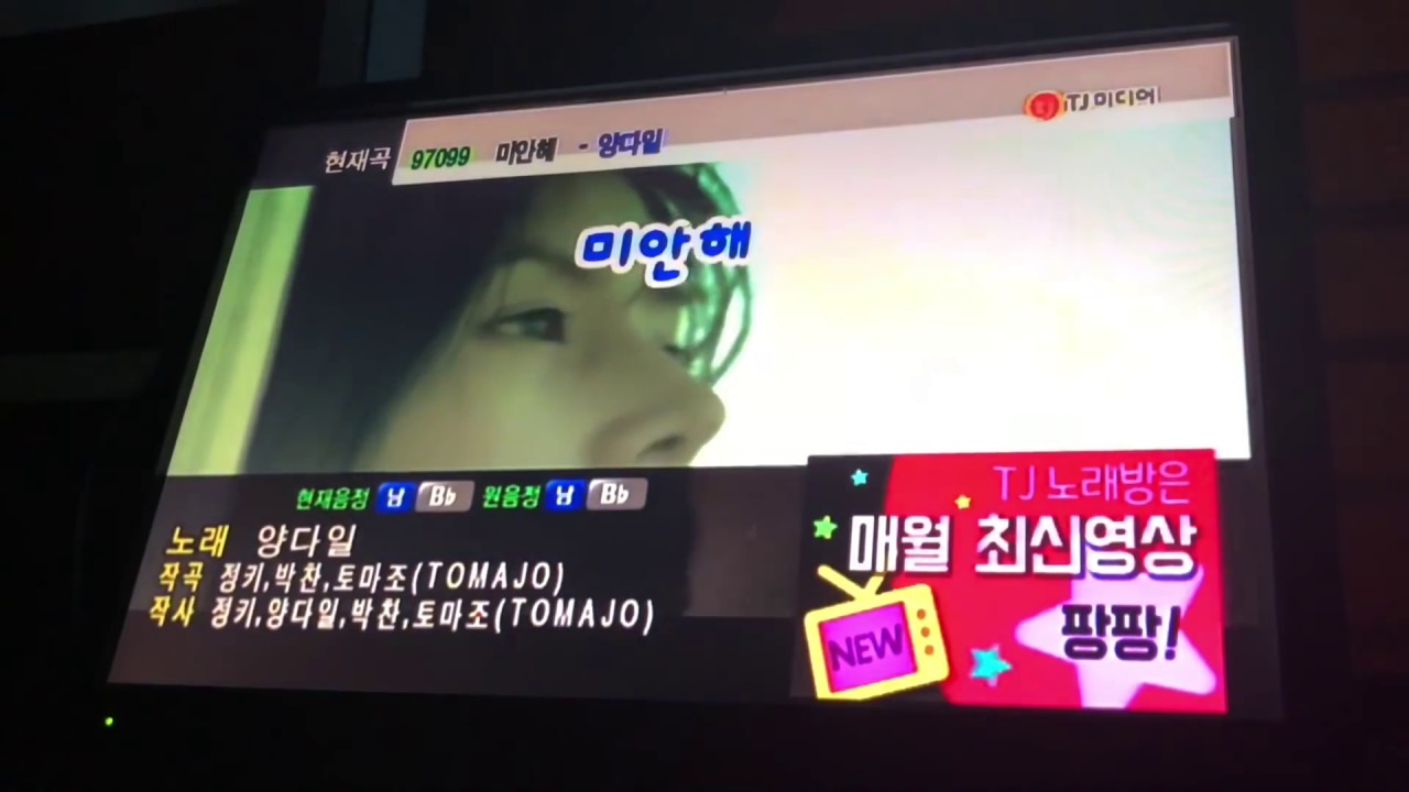 '양다일 - 미안해' 노래방에서 그냥 불러버림 고음,목소리 개사이다