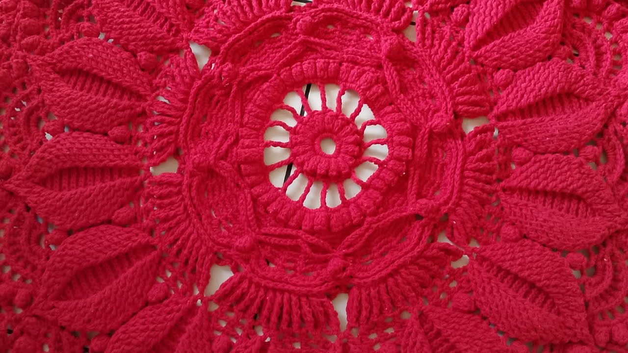 Tapete russo em crochê,: parte 05:,