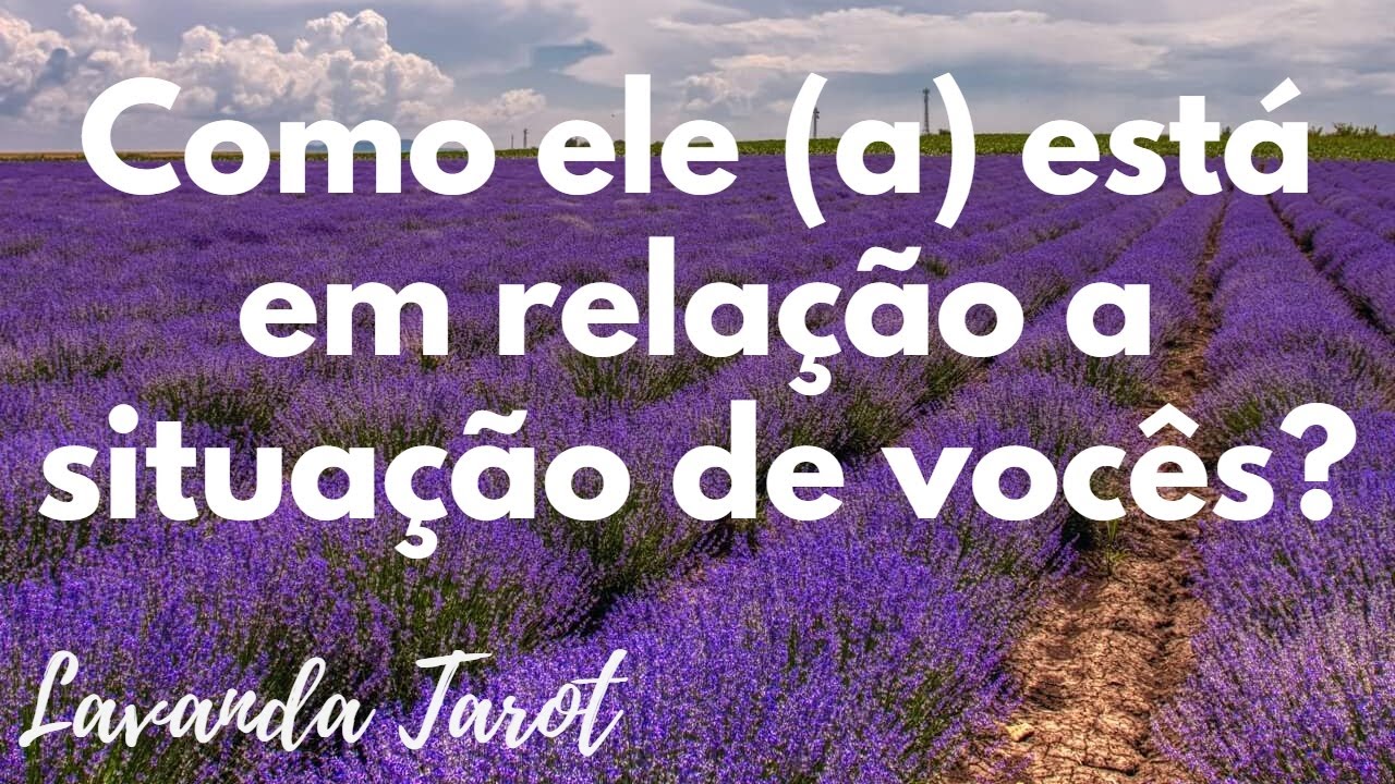 #tarot Como ele (a) está em relação a situação de vocês?