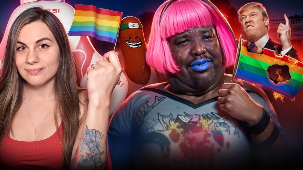 Roxxane смотрит- ЛГБТ ДУРЕЕТ С ПОВЕСТКИ ТРАМПА