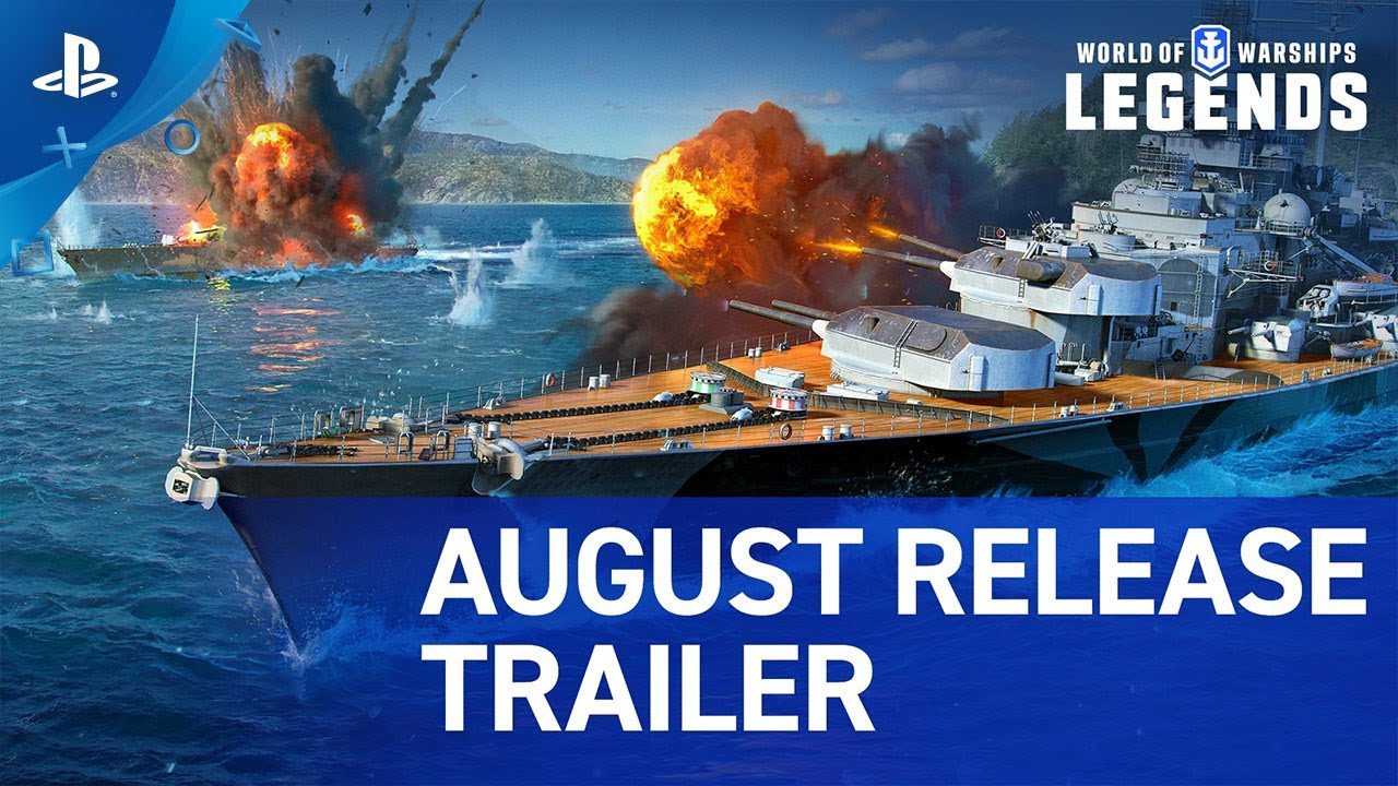 World of Warships: Legends - Update 1.0 Trailer | PS4