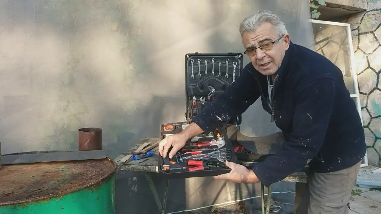 Κατασκευή σόμπας με βαρέλι