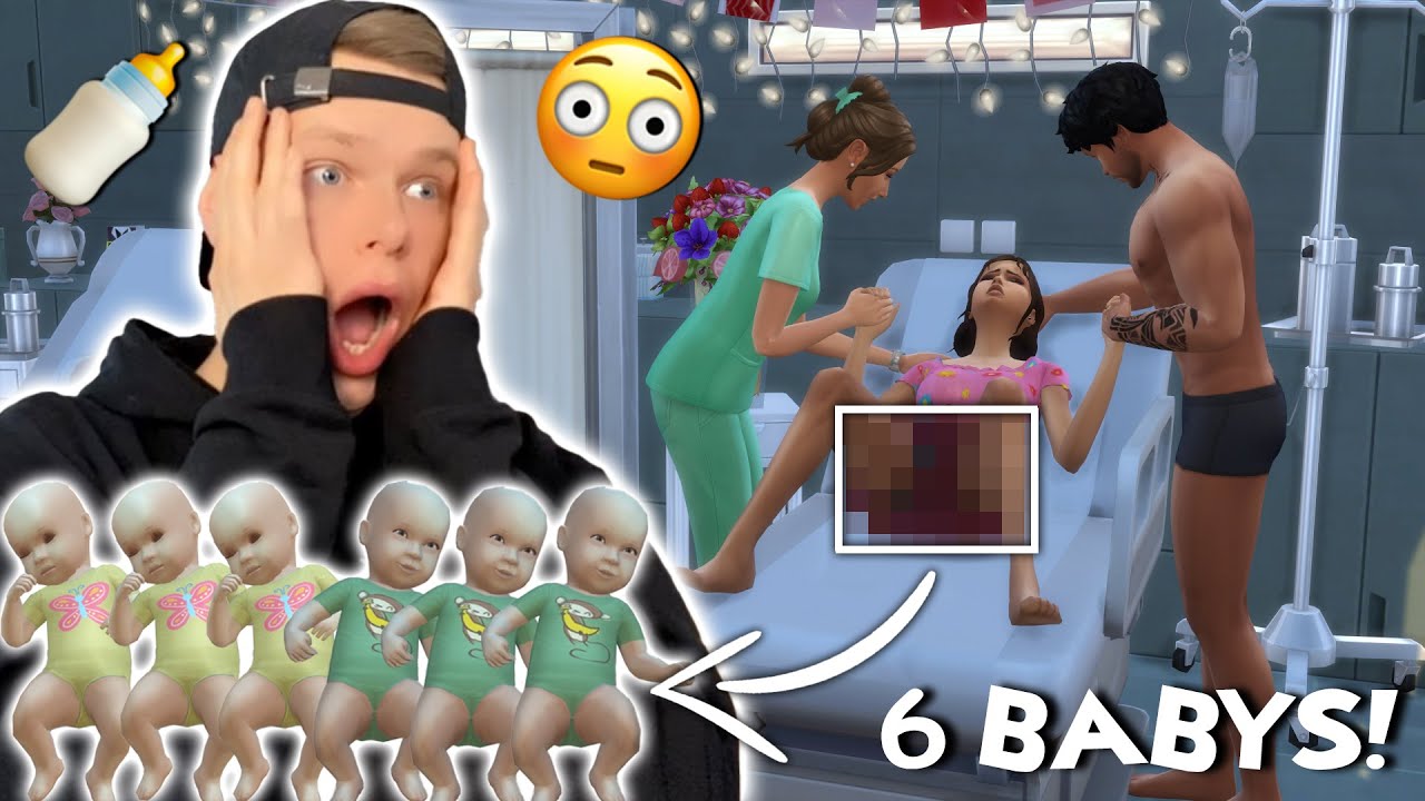 So bekommst DU bis zu 6 BABYS in DIE SIMS 4 😱🍼 | nytralon