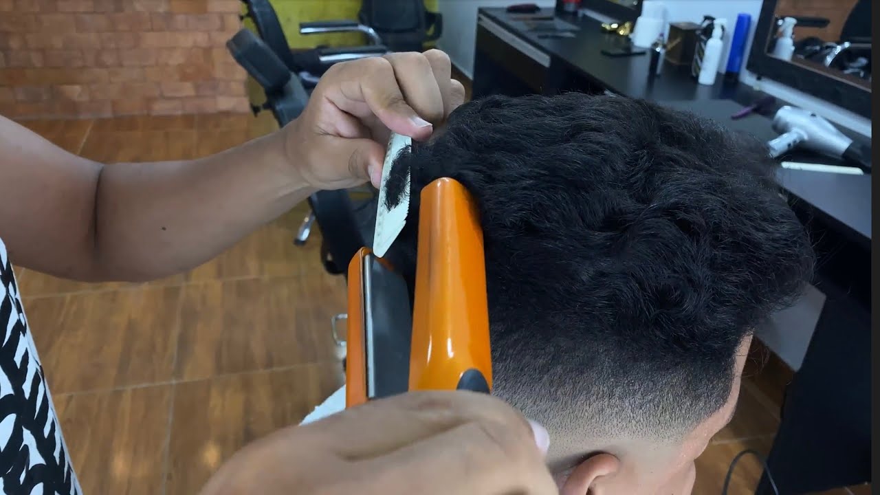 Como fazer Progressiva em cabelo masculino