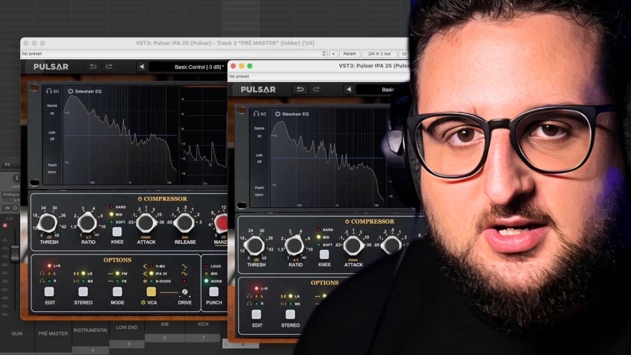 45 MINUTOS MIXANDO E MASTERIZANDO - PROJETO REAL