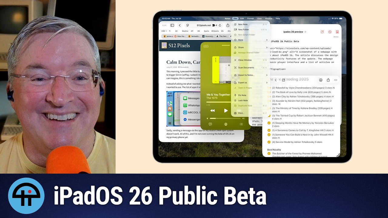 iPadOS 26 First Thoughts with Jason Snell