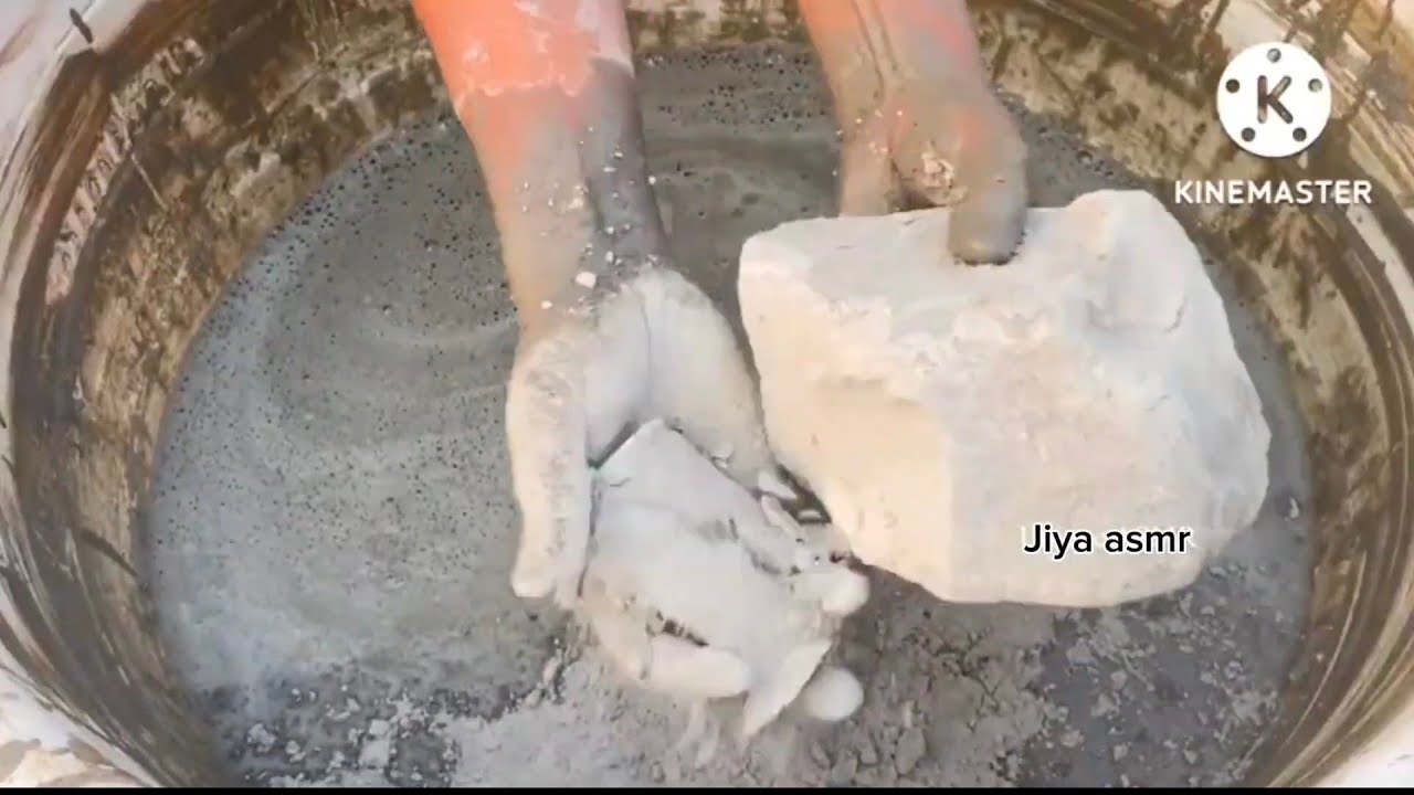 New soft mud dirt Non stop water crumbling || Bombastic crumbling || Jiya Asmr editor 