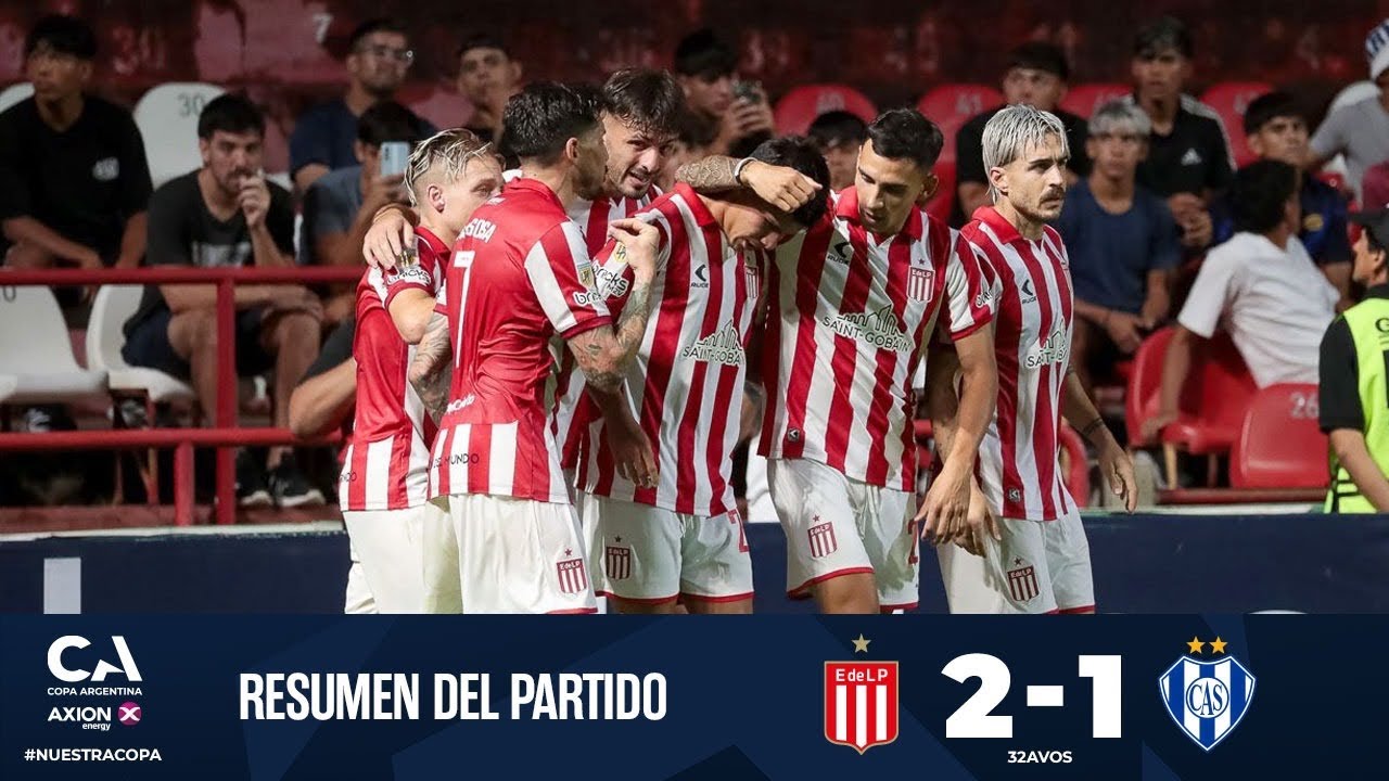 32avos: Estudiantes de La Plata 2 - Sarmiento de La Banda 1