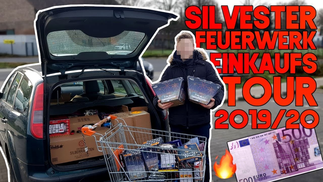 Silvester Feuerwerk Einkaufstour 2019/20 | PyroWorksHD & Geodisk | Cinematic Video