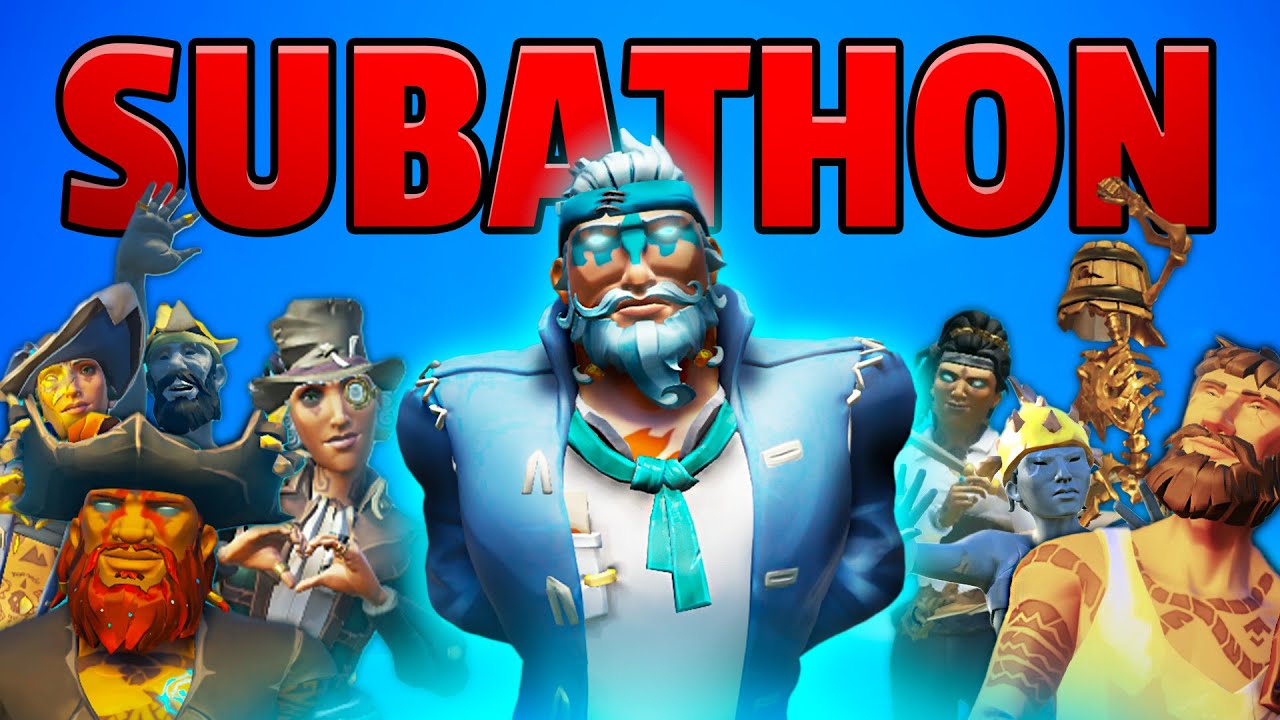 Mon premier SUBATHON sur Sea of Thieves