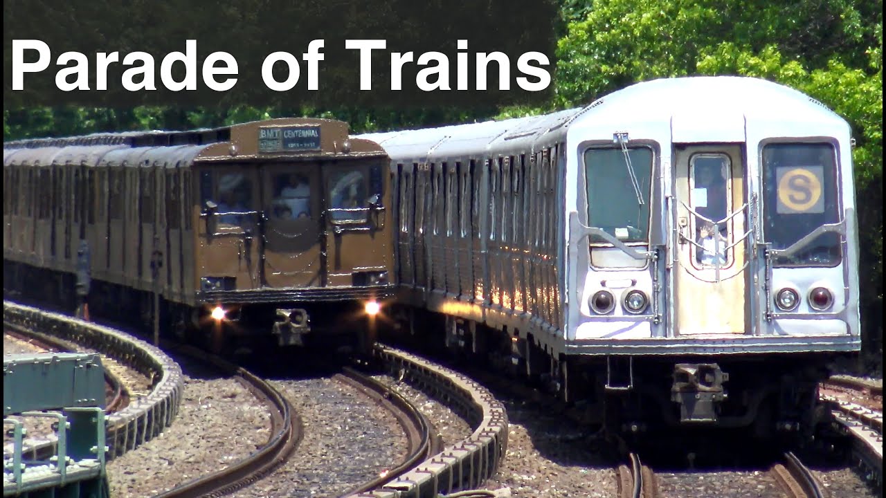 ⁴ᴷ 2016 Vintage Parade of Trains action at Sheepshead Bay