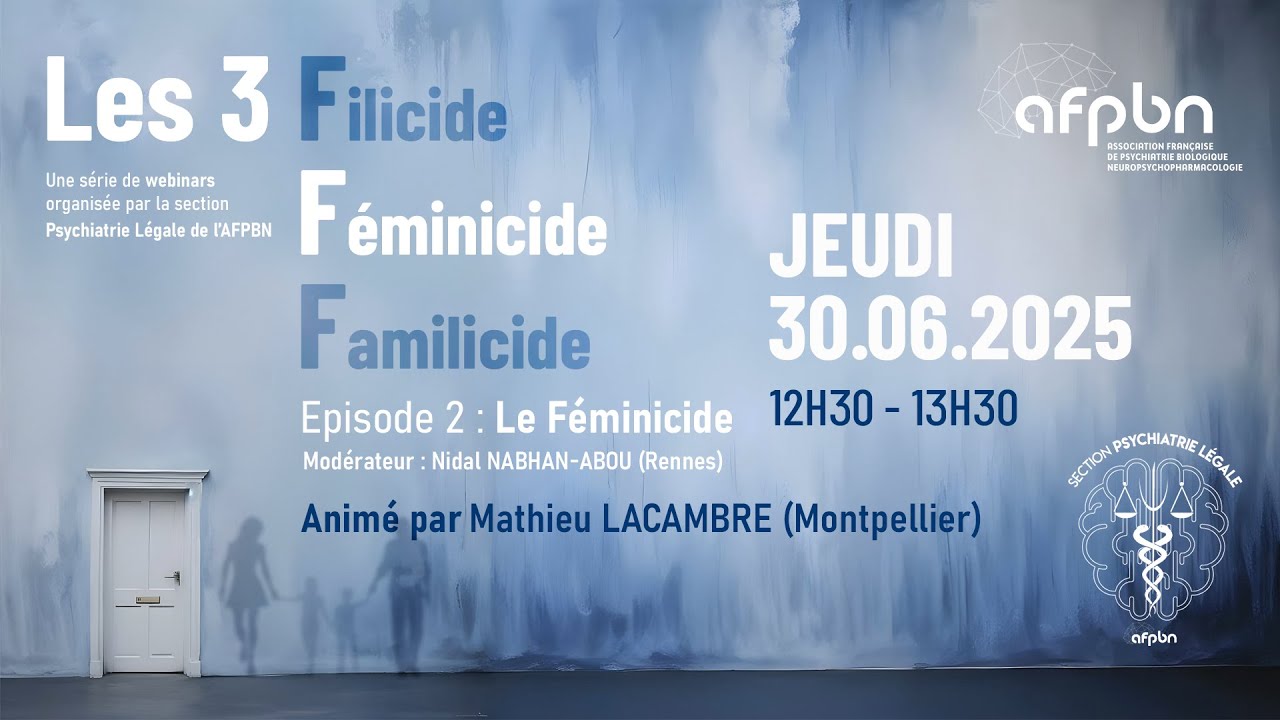 Replay webinar : Les 3F : Episode 2 : Féminicide