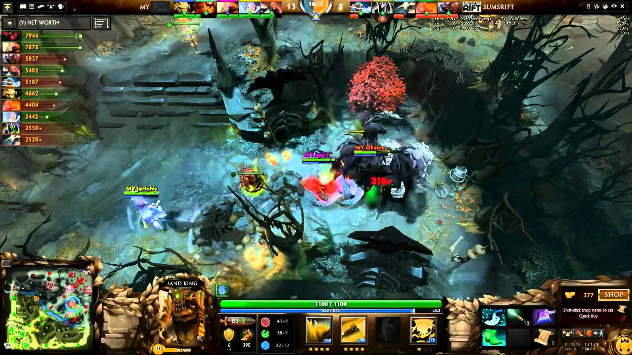 MY vs SUMSRIFT - Red bull Battle Grounds - Playoffs Day 1 [DOTA2] ThaiCaster