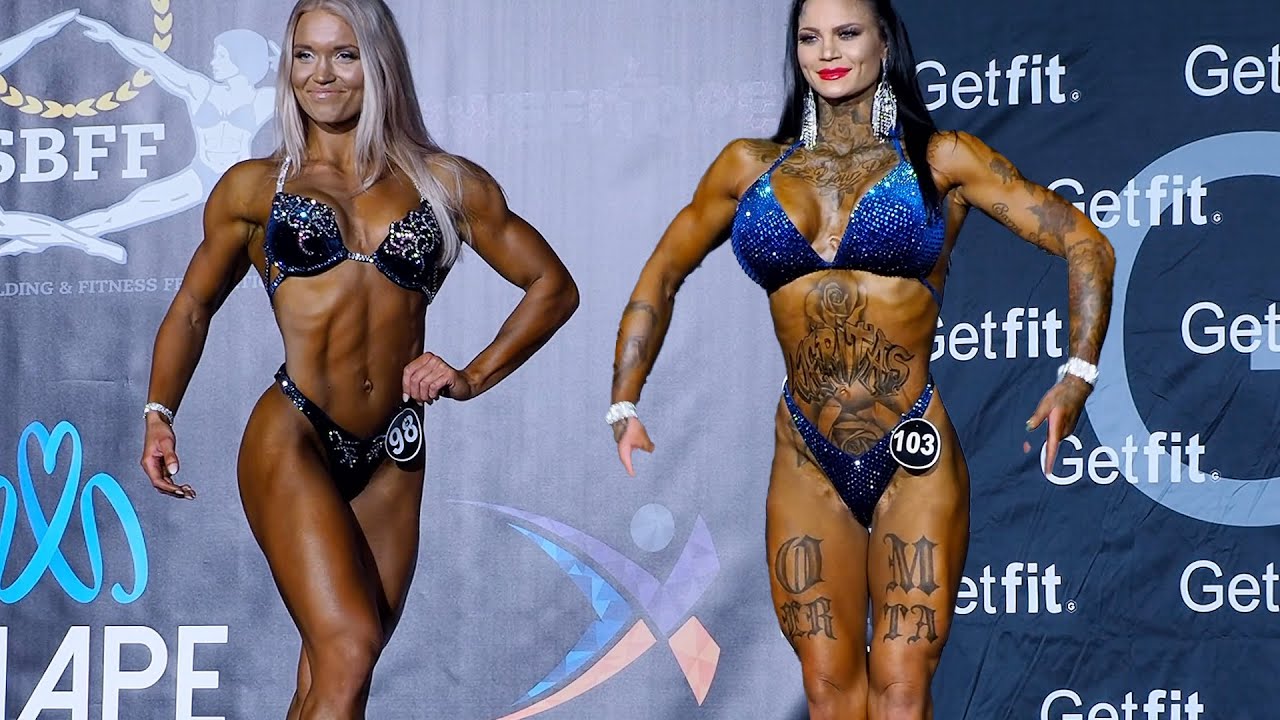 Fitness Figure Class Over 163cm - Modelwalk / Comparisons / Prize Ceremony