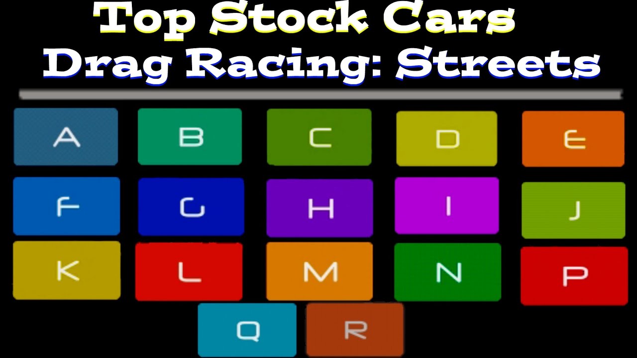 Top Stock Cars - Drag Racing: Streets