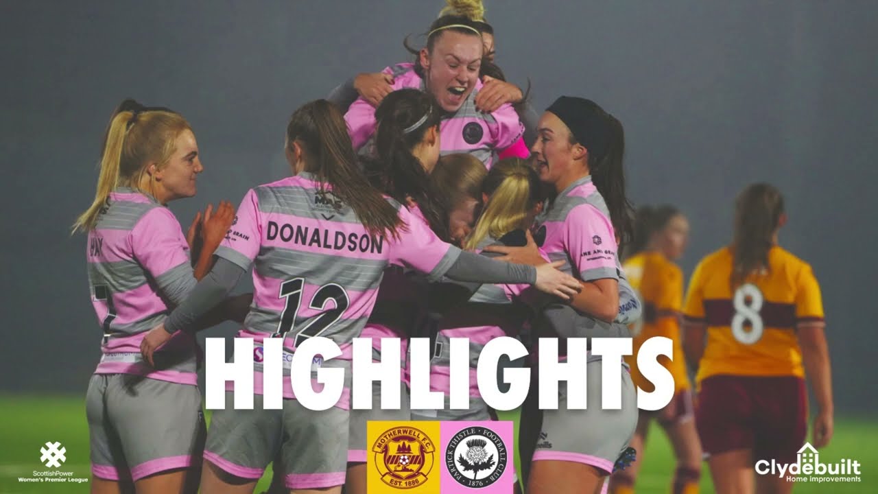 Motherwell v Partick Thistle - Match Highlights - 26th November 2023