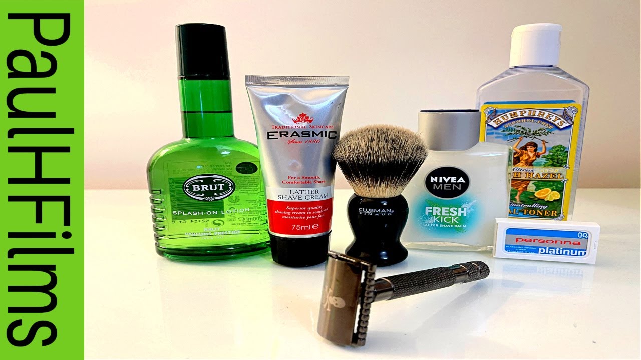 Bluebeard's Revenge "Cutlass"  DE Razor | Erasmic Shaving Cream