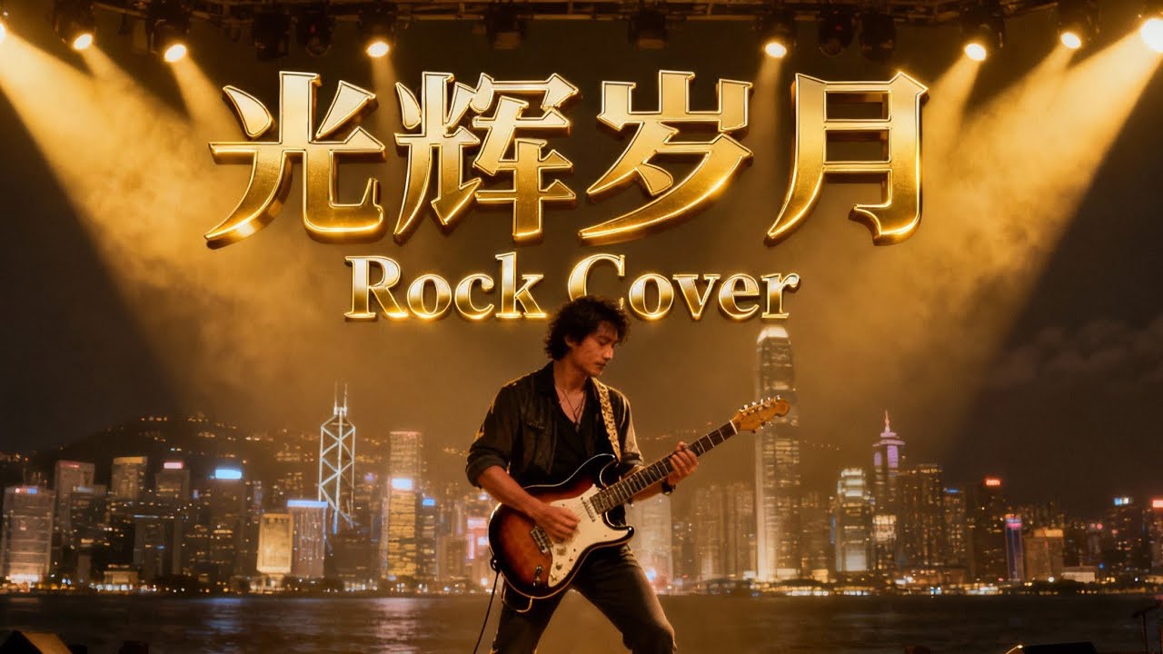 Beyond - 光辉岁月 (Rock Cover) | Powerful Tribute to Timeless Hong Kong Classic