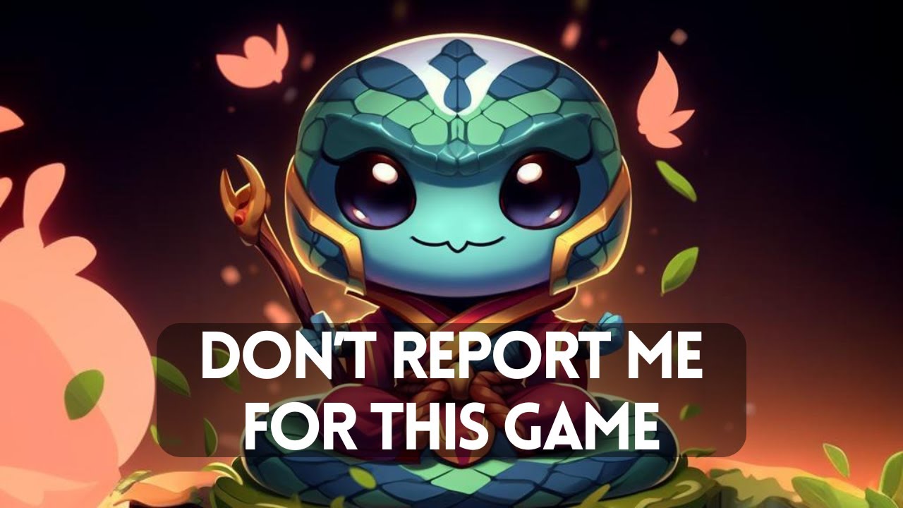 Don’t Report Me For This Game