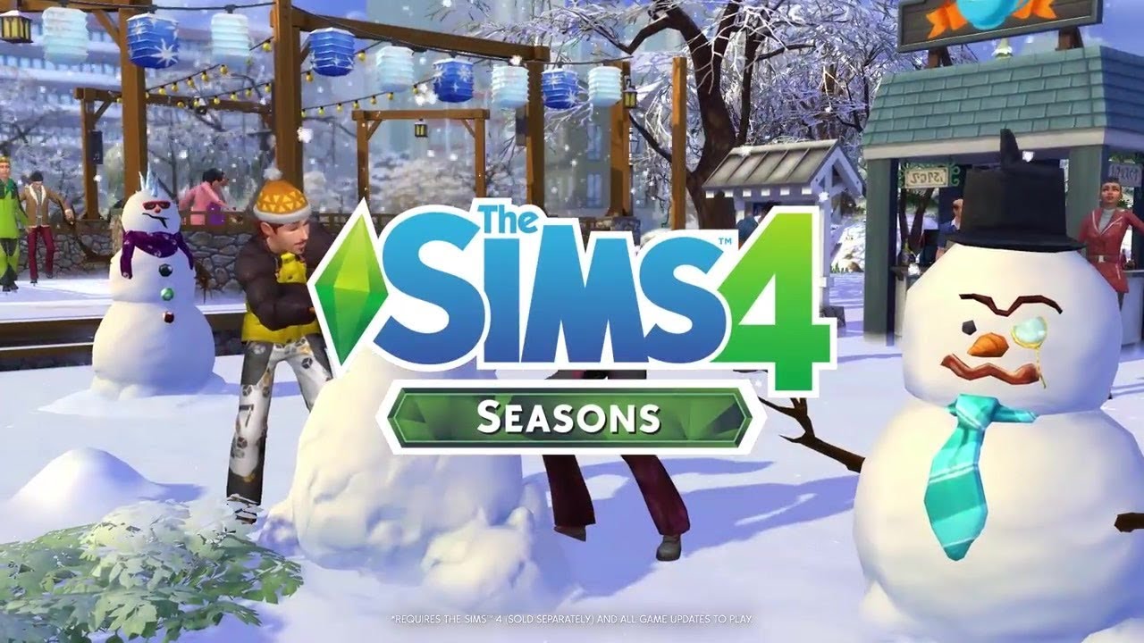 FULL LIVESTREAM! — THE SIMS 4 SEASONS ☀️🍁❄️🌻