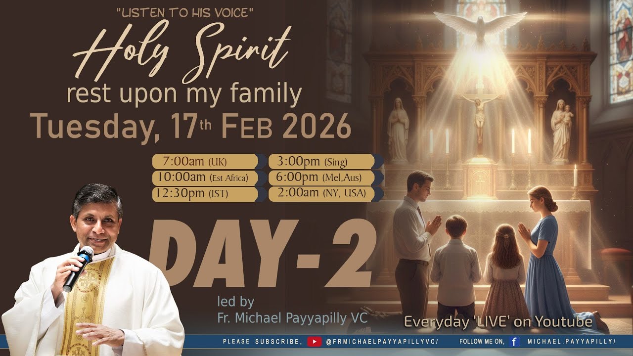 Listen to His Voice - Holy Spirit rest upon my family - Day 2