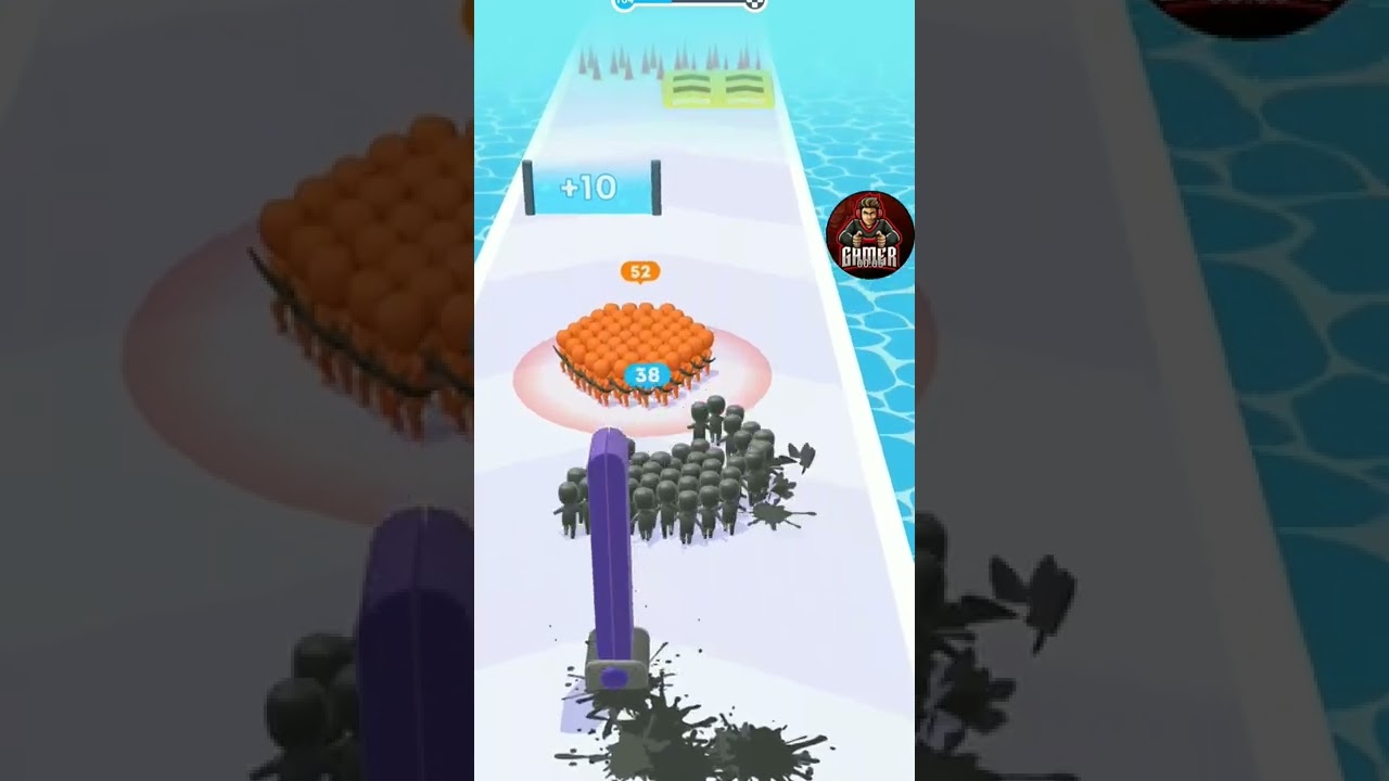 Count Masters: Crowd Runner 3D - All levels 175 Gameplay Android , iOS #shorts