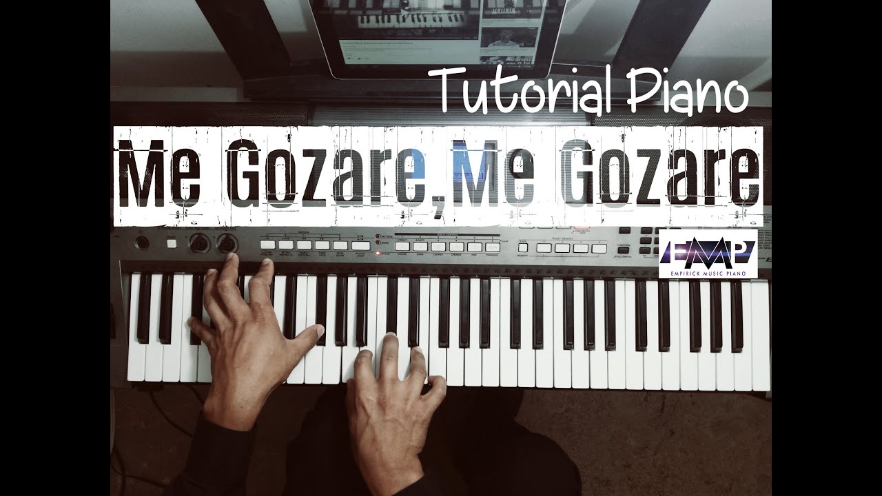Piano Tutorial / Me Gozare, Me Gozare / Musica Cristiana