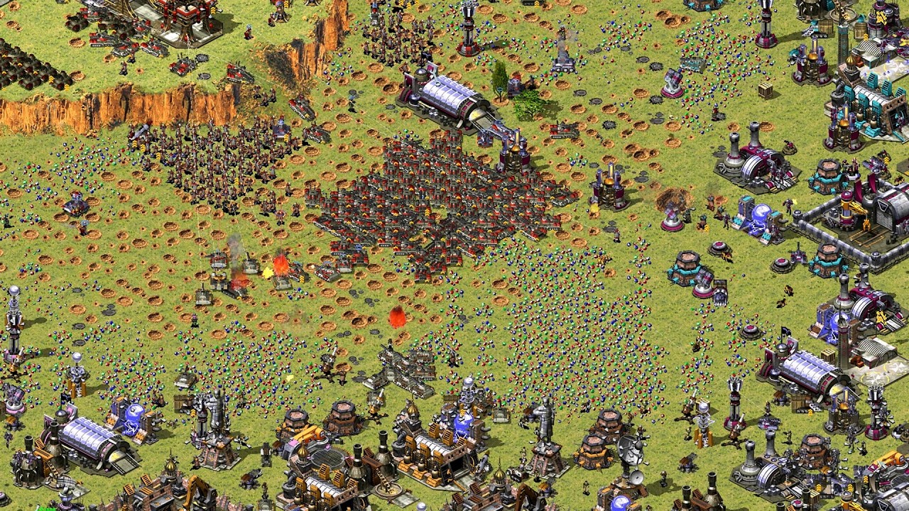 Геймплей Red Alert 2 - Gem Rush - Yuri's Revenge 7 случайных событий