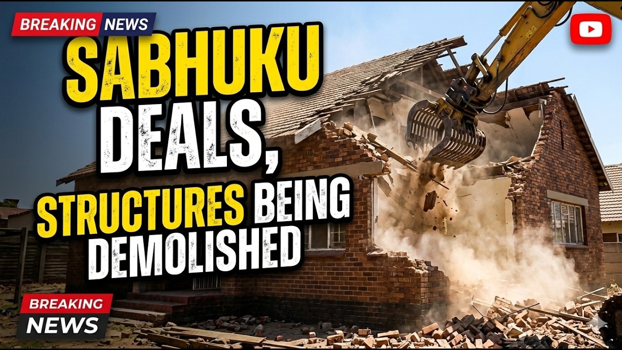 Illegal Sabhuku Land Deals: Structures Demolished!