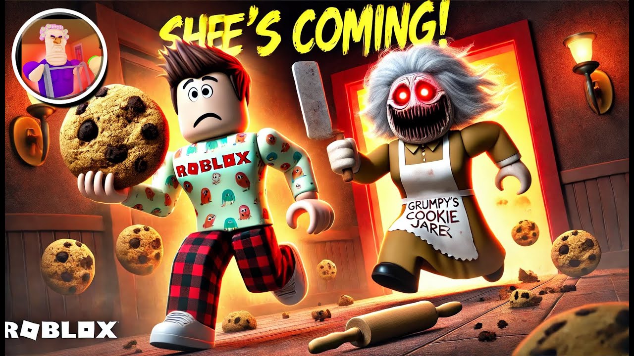 SECRET ENDING in Grumpy Gran&rsquo;s Cookie Jar! 😱🍪  Roblox  Tap Burst Games