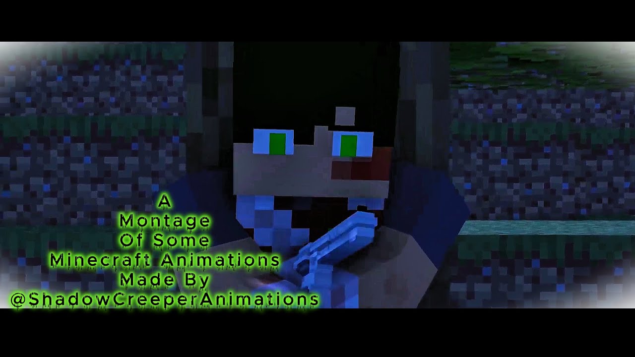 🎵Lies🎵 A@ShadowCreeperAnimations #montage Of Some Of His #minecraftanimations & Read Description