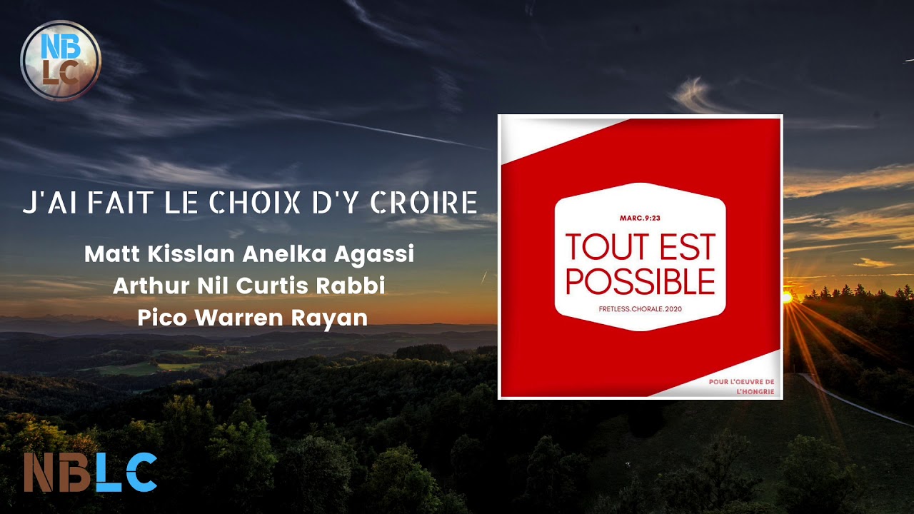J'ai fait le choix d'y croire - Chorale Fretless - Nouvel Album 2020
