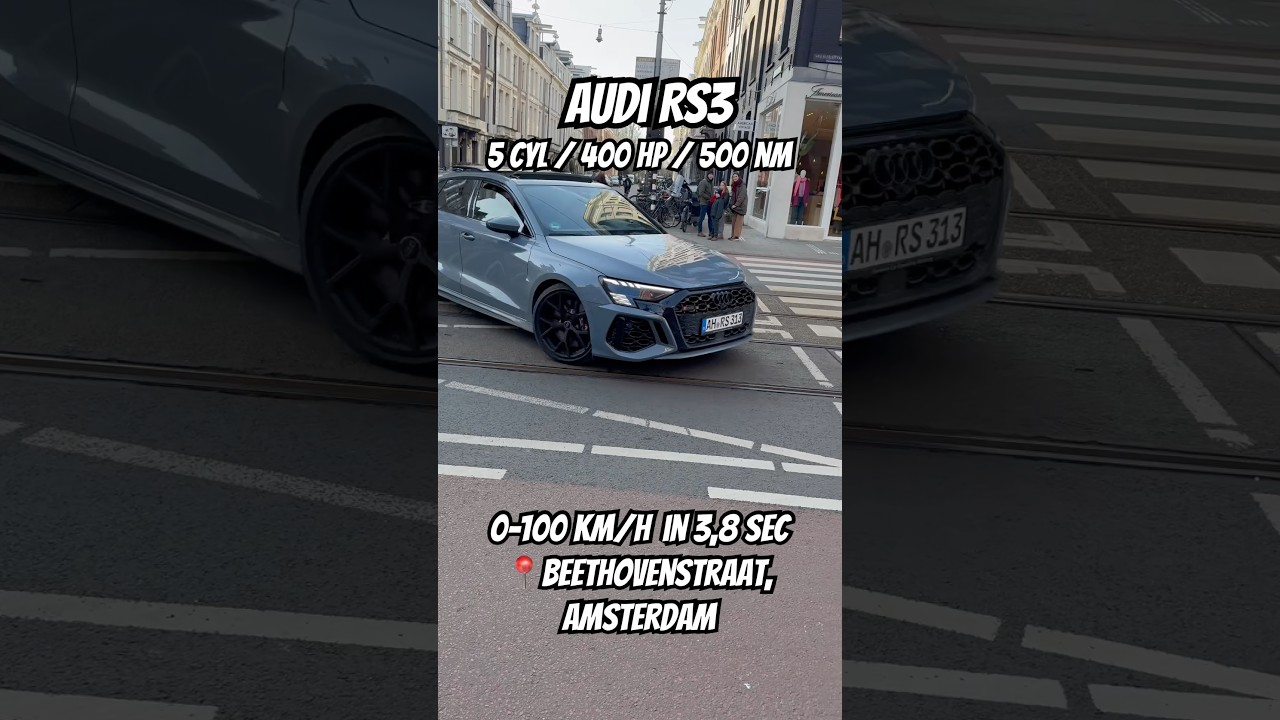 Small body, BIG power. Meet the Audi RS3&mdash;compact luxury with a roar that leaves giants behind #rs3