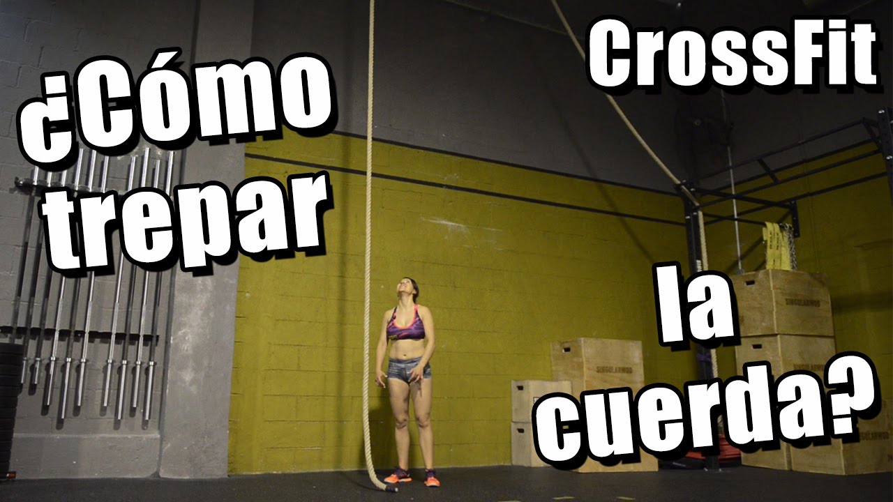 Cómo trepar la cuerda en CrossFit