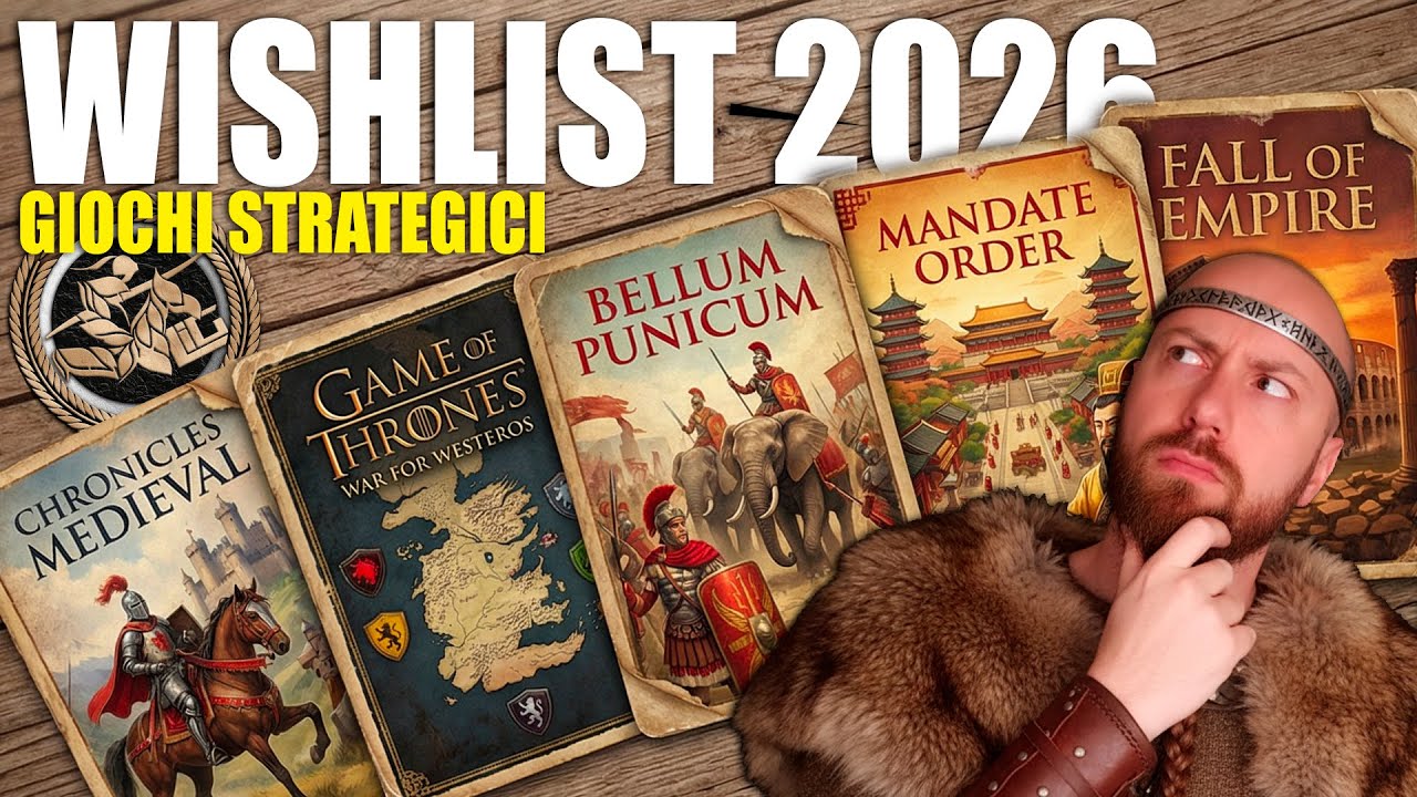 STRATEGICI IMPERDIBILI IN USCITA NEL 2026 (Addio Bannerlord?)