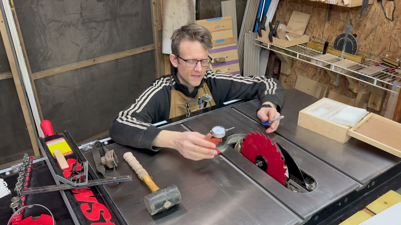 SawStop PCS Maintenance, Adjustments, and Tuning. How To Keep Your Saw In Tip Top Shape.