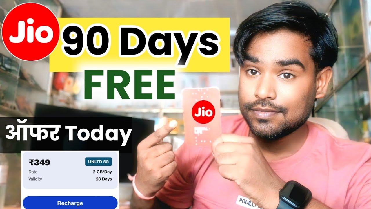 Jio is Offering 90 Days Free Jio Hotstar on Recharge of Rs 349 | Jio Recharge Offers 2025